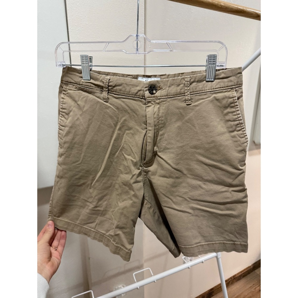 Goodfellow & Co Mens Slim Fit Chino Khaki Tan Size 30 Flat Front